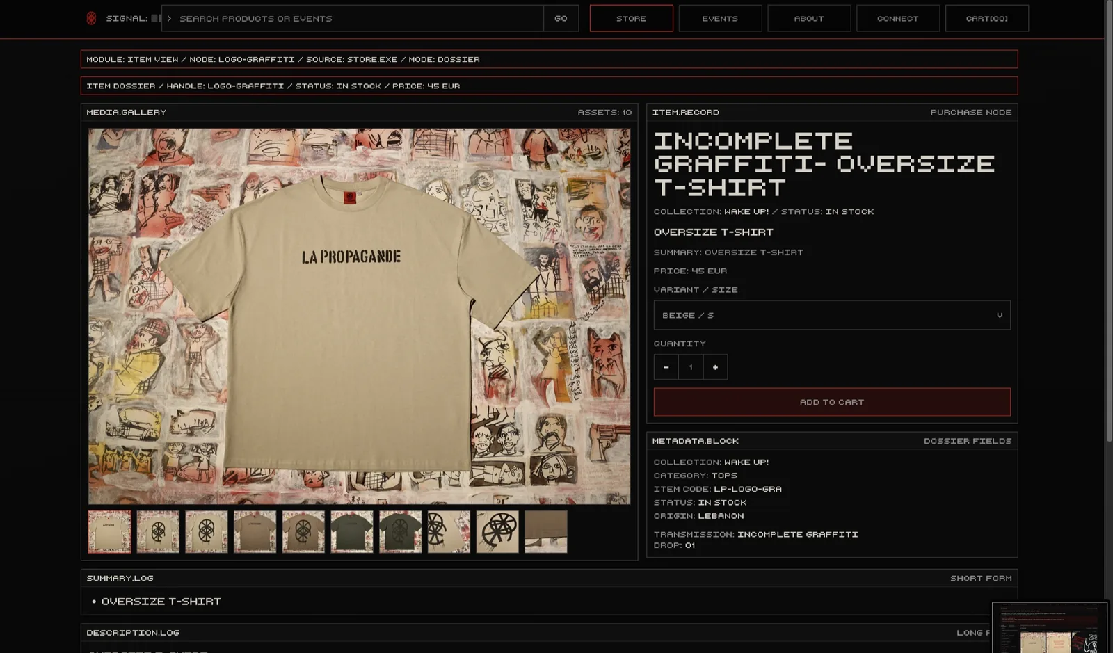 La Propagande, Screen 4